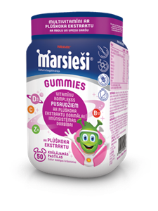 Marsieši® Gummies ar plūškoka ekstraktu