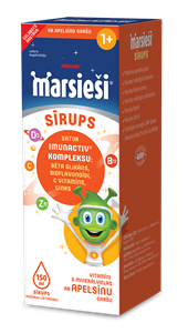 Marsieši® sīrups ar apelsīnu garšu